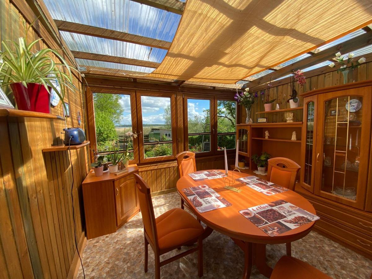 Ferienhaus Mit Wasserblick Auf Der Insel Usedom Krummin Ngoại thất bức ảnh